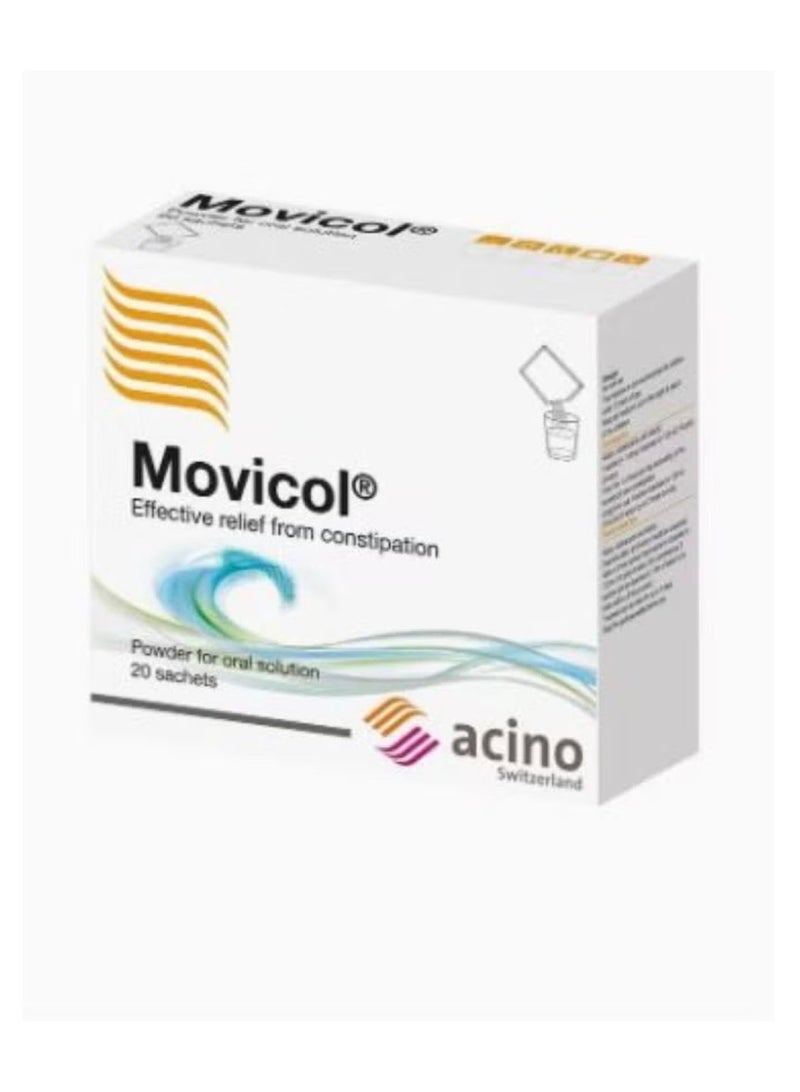 MOVICOL SACHETS 20S
