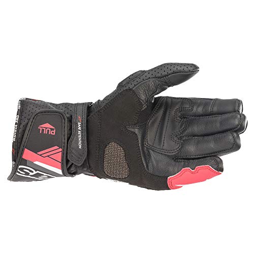 Alpinestars قفازات ألبينستارز للنساء ستيلا SP-8 V3، XS، أسود/أبيض/وردي ديفا - Image 2
