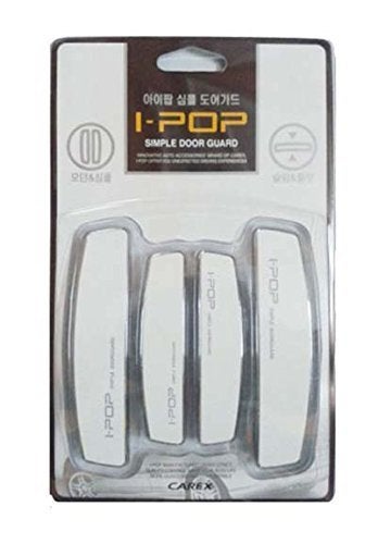 Auto Oprema (AWARD WINNER AT INDIA'S RISING STAR 2024)® - i-pop Simple White Car Door Scratch Guard Protector (Set of 4)(Universal for All car) - Image 4