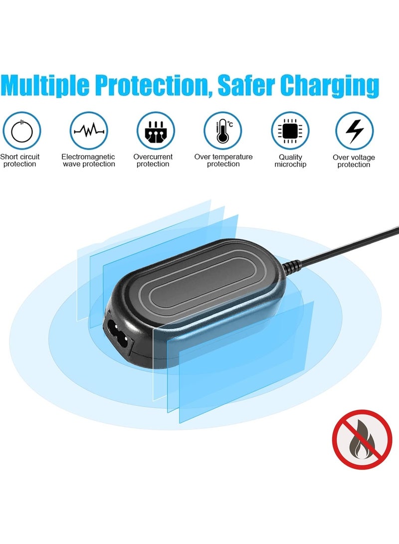 TKDY CA-570 Power Supply Adapter Camcorder Charger for Canon Vixia Camera, fit for Canon HV HF HG Series XA25 XA10 XA-20 XA30 XA-30 XA11, HF G20 G30 HF10 HF100 HG20 HG21 HG31 HV10 HV20 HV30. - Image 3