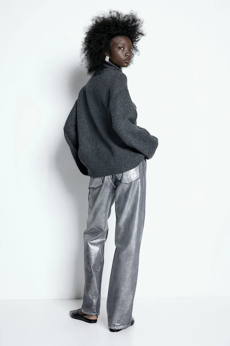 H&M Cashmere-Blend Turtle Neck Jumper