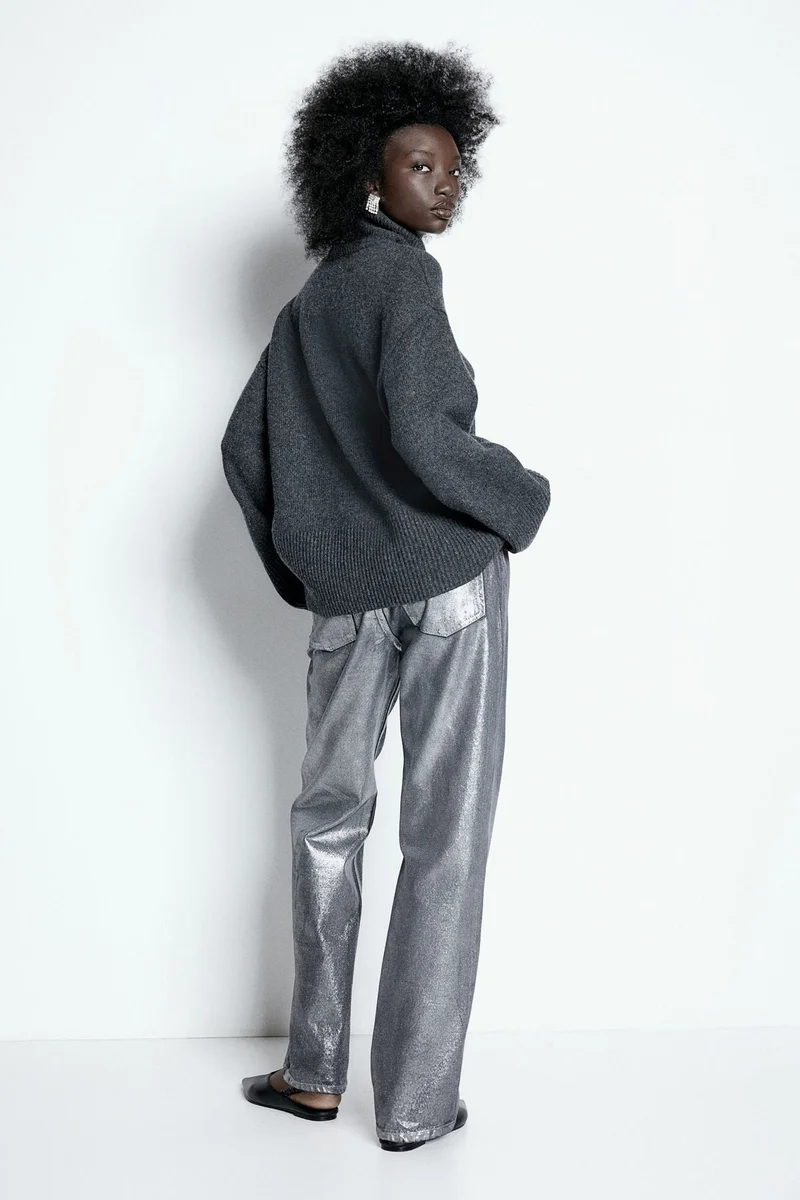 H&M Cashmere-Blend Turtle Neck Jumper