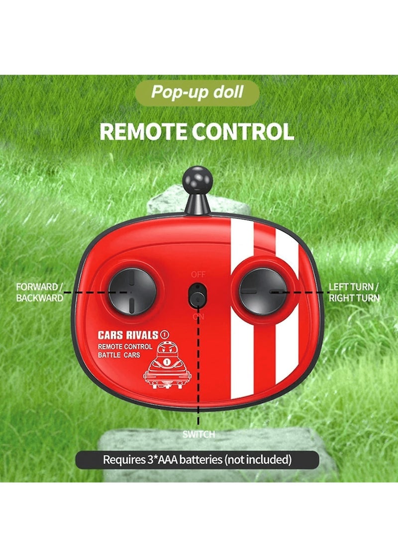 Generic - Multi-Player Remote Control Car RC Battle Car Toy for Kids - Remote Control Bumper Cars with Sound Effects, Interactive Parent-Child RC Car Game, Cartoon Design, Anti-Collision, and Durable, Ideal Party Favor & Gift - Image 1