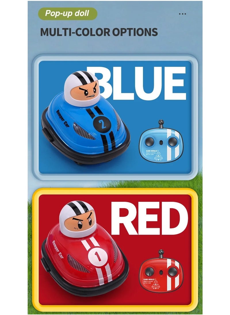 Generic - Multi-Player Remote Control Car RC Battle Car Toy for Kids - Remote Control Bumper Cars with Sound Effects, Interactive Parent-Child RC Car Game, Cartoon Design, Anti-Collision, and Durable, Ideal Party Favor & Gift - Image 1
