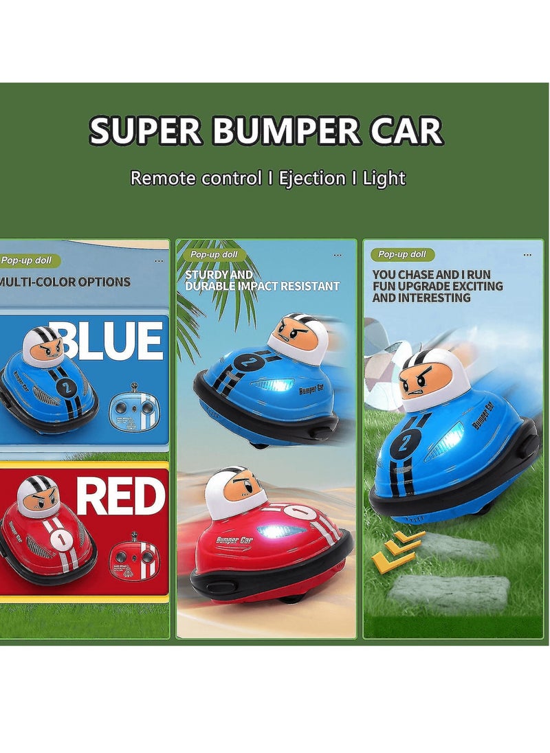 Generic - Multi-Player Remote Control Car RC Battle Car Toy for Kids - Remote Control Bumper Cars with Sound Effects, Interactive Parent-Child RC Car Game, Cartoon Design, Anti-Collision, and Durable, Ideal Party Favor & Gift - Image 1