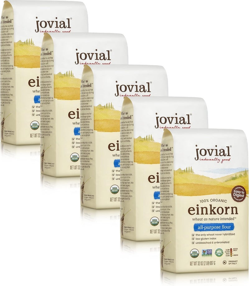 Jovial 100% Organic Einkorn All Purpose Flour - 5 Pack - Image 1