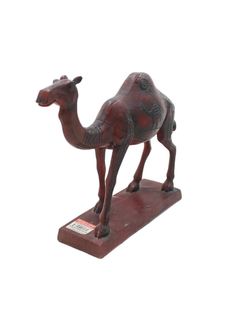 Antique Museum Handmade Camel Statue – Traditional Middle Eastern Decor Accent  - Image 2