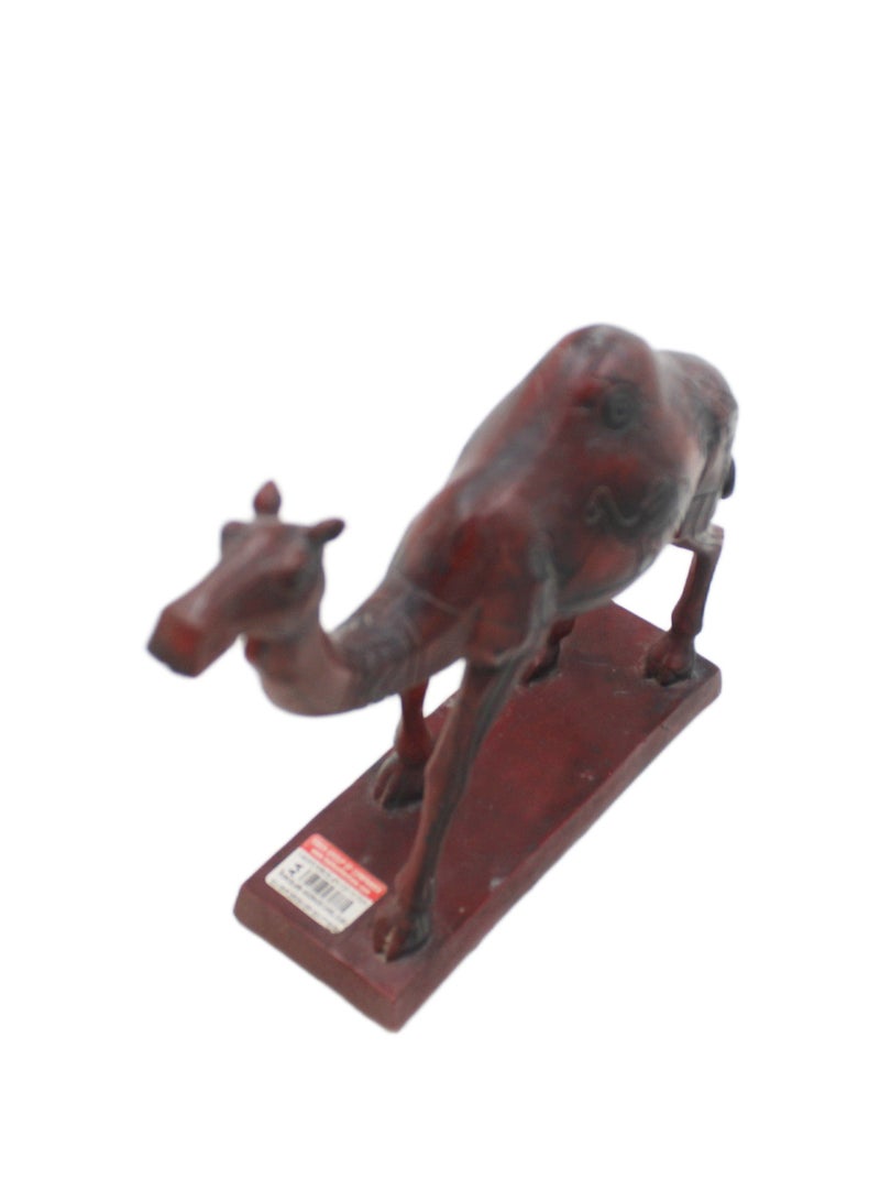 Antique Museum Handmade Camel Statue – Traditional Middle Eastern Decor Accent  - Image 3