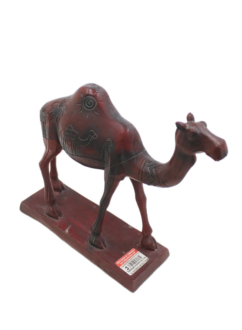 Antique Museum Handmade Camel Statue – Traditional Middle Eastern Decor Accent  - Image 1