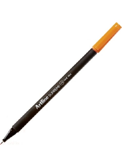 Artline - Supreme Fine Pen (0.4 mm) Pen Dark Orange - Image 1