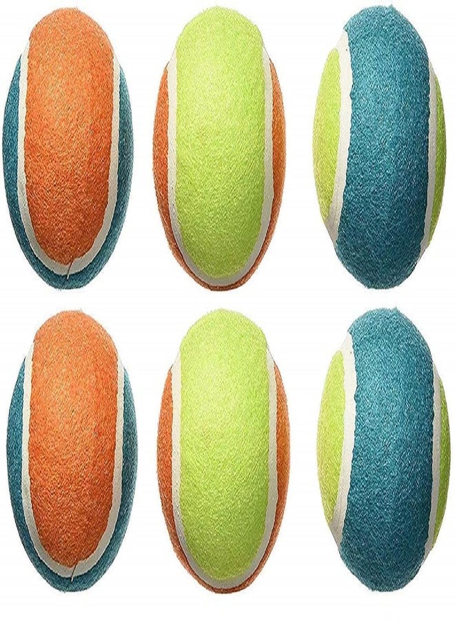 V4L Rubber Cricket Tennis Ball Light Weight, Cricket Rubber Heavy Weight Tennis Ball Multicolour (Pack Of 3) - Image 5