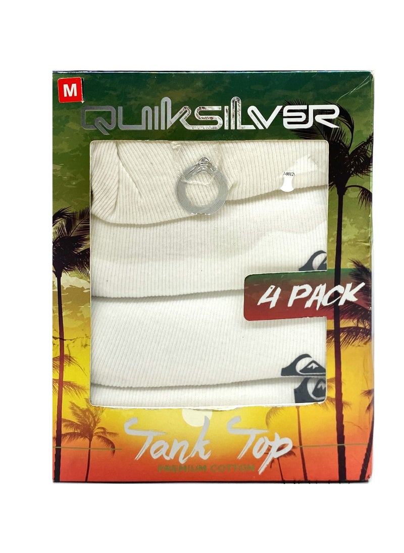 QUIKSILVER - Cotton Tank Tops ( 4 Pack ) - Image 1
