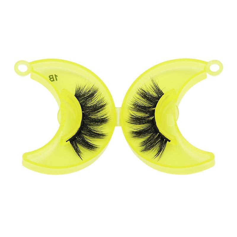 Cross-Border New SHIDISHANGPIN 3D Mink Fur False Eyelashes, Dense Multi-Layered Lashes, 1 Pair, Makeup Tool - Image 5