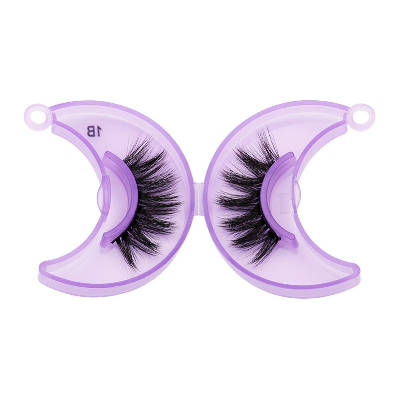 Cross-Border New SHIDISHANGPIN 3D Mink Fur False Eyelashes, Dense Multi-Layered Lashes, 1 Pair, Makeup Tool - Image 4