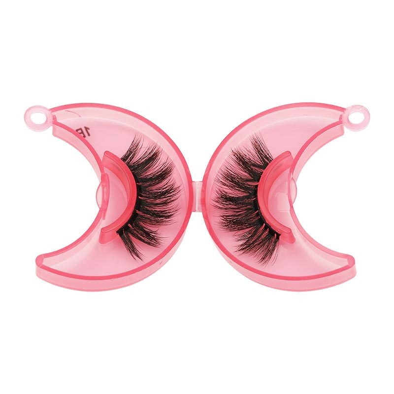 Cross-Border New SHIDISHANGPIN 3D Mink Fur False Eyelashes, Dense Multi-Layered Lashes, 1 Pair, Makeup Tool - Image 3