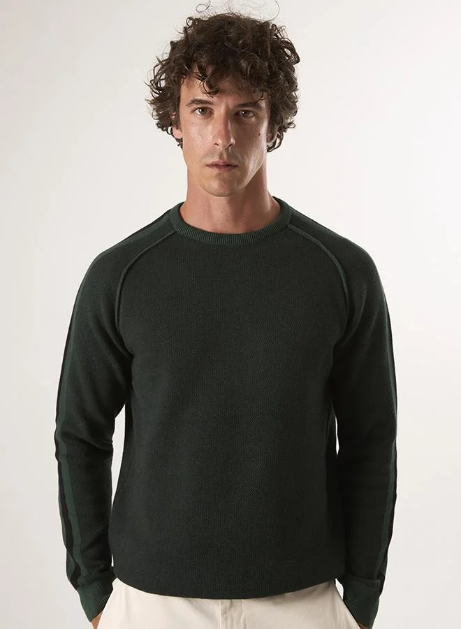 FELIX HARDY Black Crew Neck Basic Pullover for Men | Best Price UAE