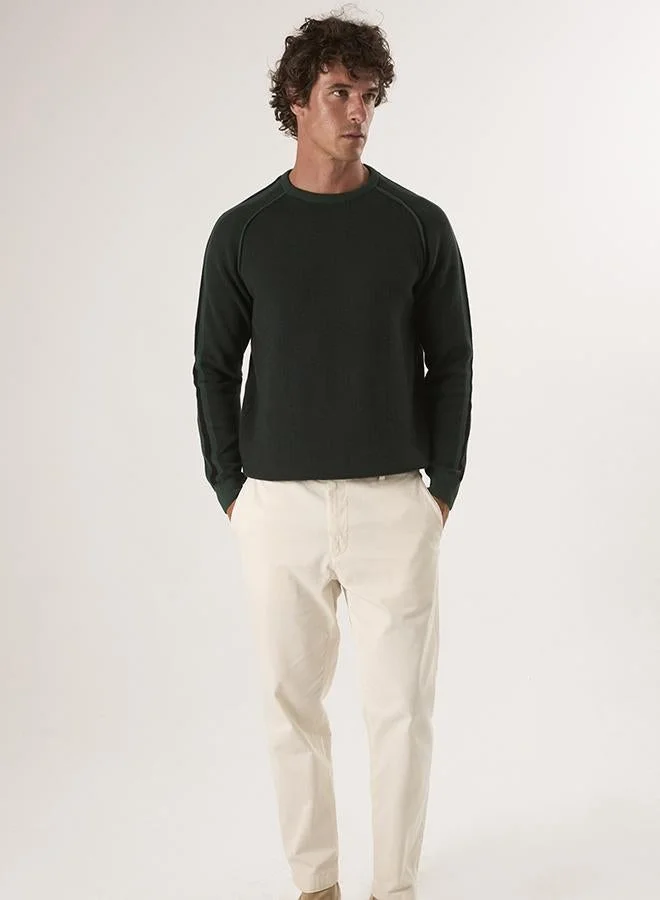 Crew Neck Basic Pullover