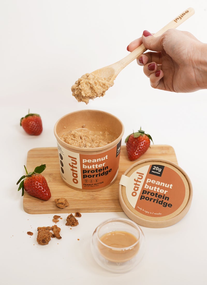 Oatful Peanut Butter Protein Porridge Cups - Image 4
