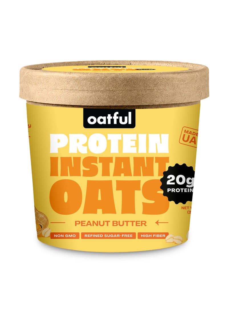 Oatful Peanut Butter Protein Porridge Cups - Image 1