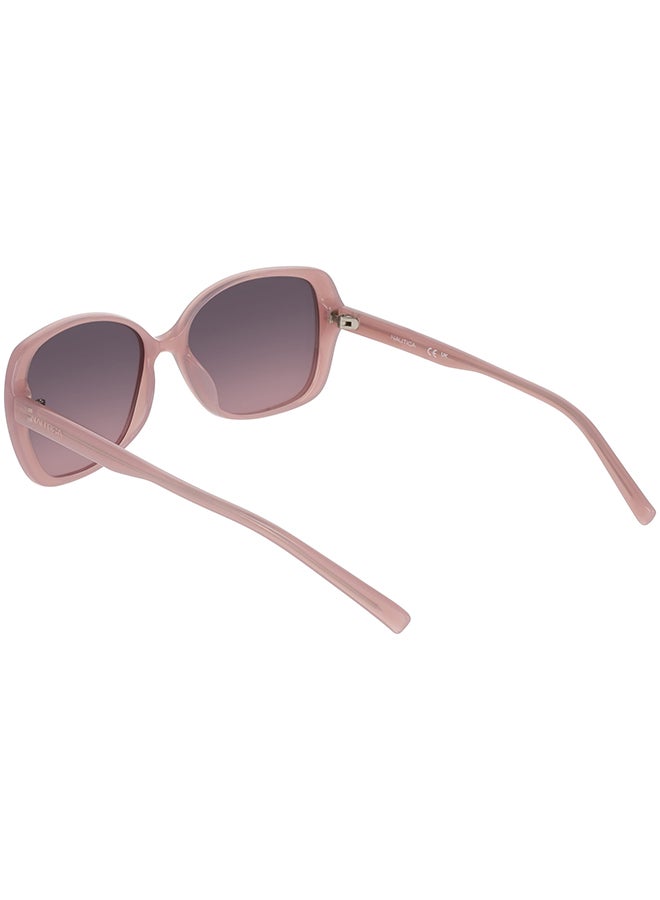 NAUTICA نظارات شمسية نوتيكا كاملة الإطار N909SP 5416 (608) لون موف حليبي - Image 2