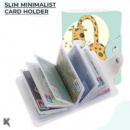 Kraptick Card Holder for Men and Women - Elegant and Versatile Card Organizer, Credit Cardholder, Card Case, Card Pouch (Design 1) - Image 2