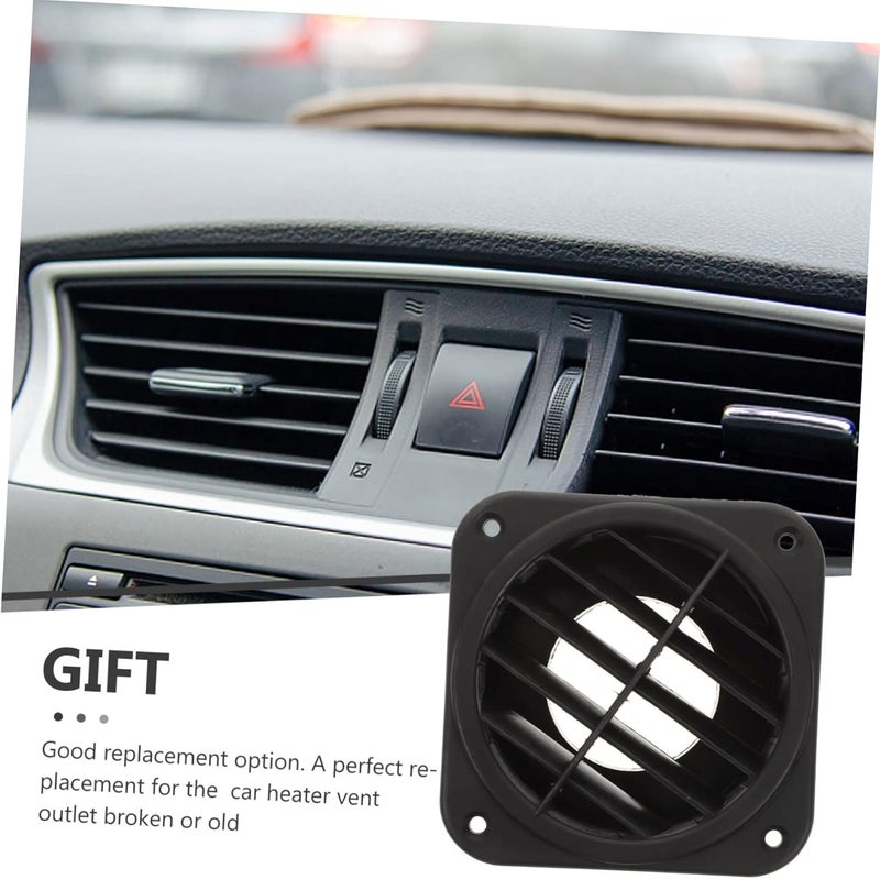 Car 2pcs Warm Air Outlet Auto Heater Trailers Air Conditioning Vent Deflector Utility Trailer Bearing Grease Small Trailer Heater Vent Cover Plastic Hose s Cars - Image 3