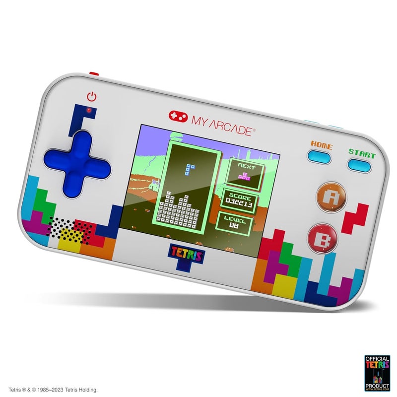 My Arcade  GAMER V CLASSIC TETRIS PORTABLE VIDEO GAME SYSTEM (201 GAMES IN 1) - BLUE - Image 3
