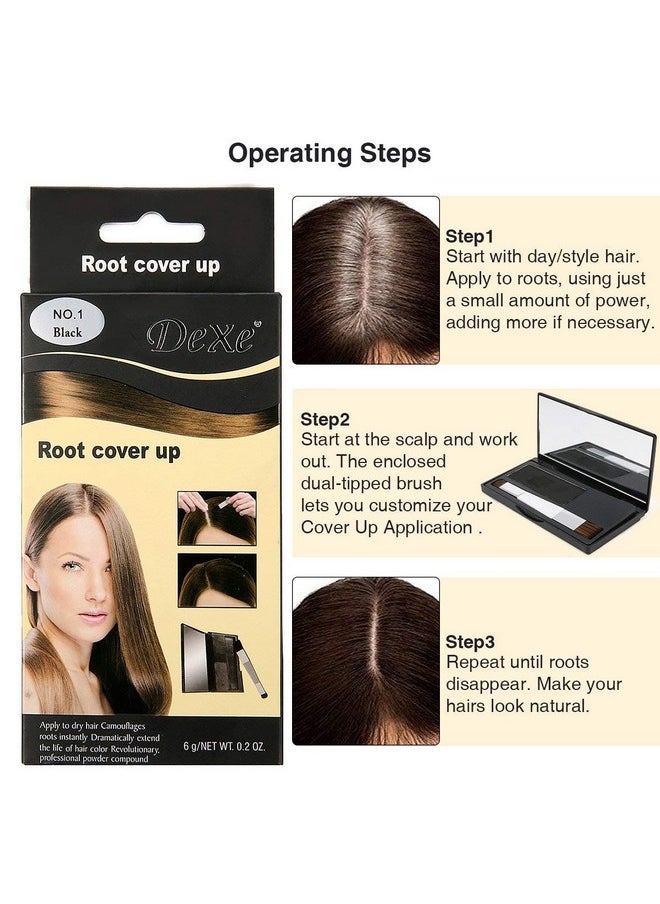 Dexe - Root Cover Up, Root Touch Up, 6G - Black - Image 1