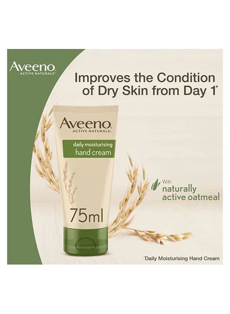 Aveeno Active Naturals Daily Moisturising Hand Cream 75ml - Image 3