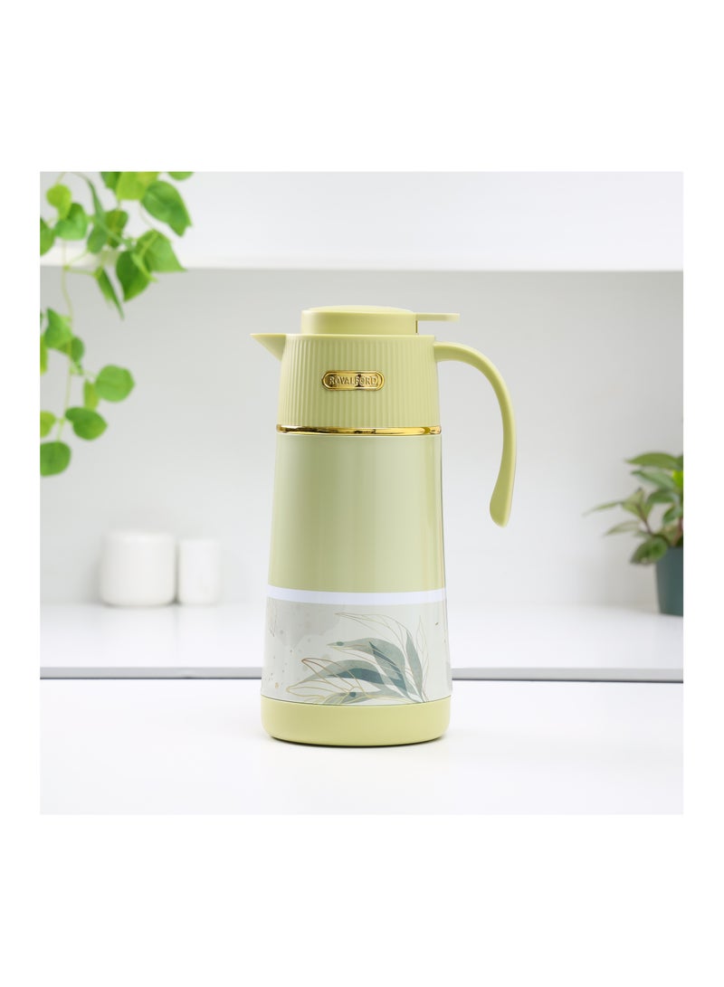 Royalford Eden Vacuum Flask RF12586 Pink Glass Inner and PP Outer Body Hot or Cold Asbestos-Free Leak-Proof 1900 ml Assorted Colors 1900ml - Image 5