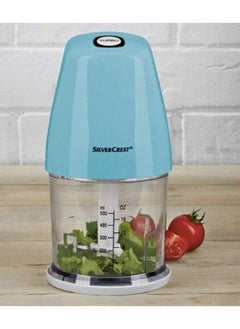 Mini Chopper With Turbo Boost Button Extra Power 260W/300ml (Blue)