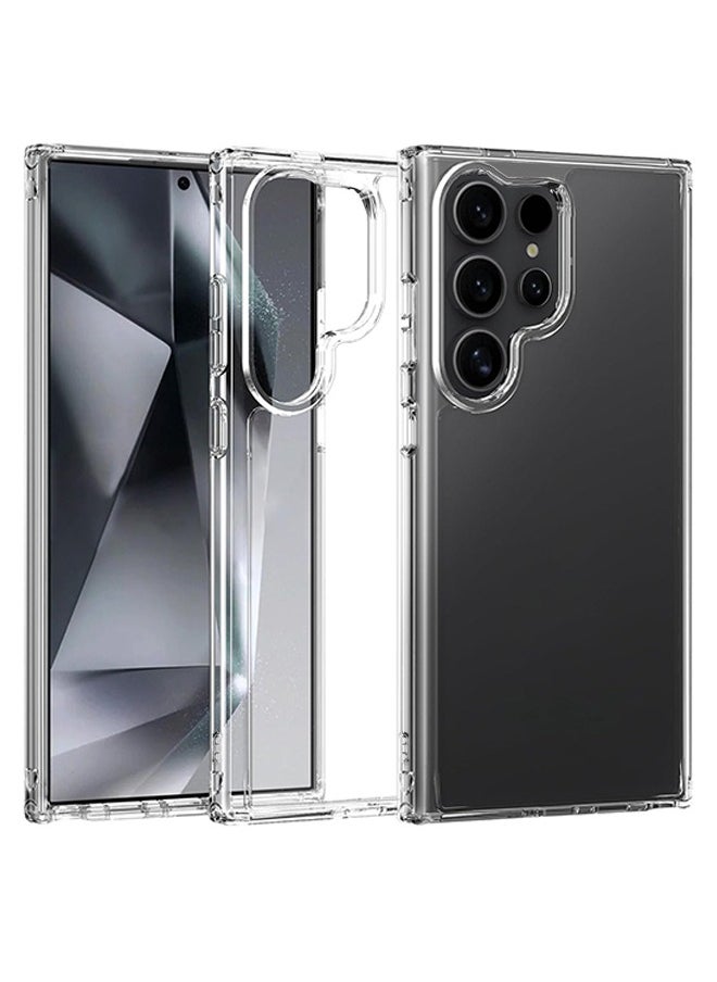 X-level Samsung Galaxy S24 Ultra 5G Case Cover Anti-Yellowing Military Back Anti-Explosion Back, Ultra Thin Mobile Phone Anti-Drop Shockproof Protection, Full Coverage Clear Protector for Galaxy S24 Ultra 5G  - Image 1