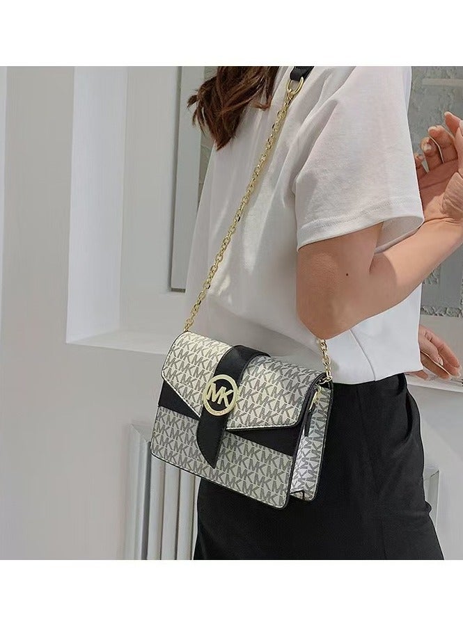 MK Fashionable And Simple Printed Shoulder Bag Handbag 20*7*15cm - Image 2