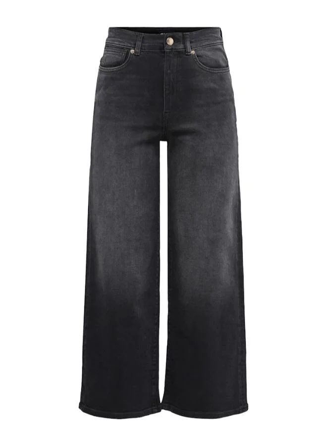 ONLY  High Waist Wide Leg Jeans for Women | Best Price UAE