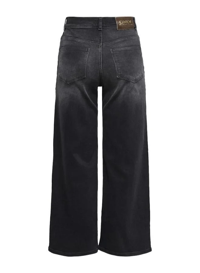 ONLY  High Waist Wide Leg Jeans for Women | Best Price UAE