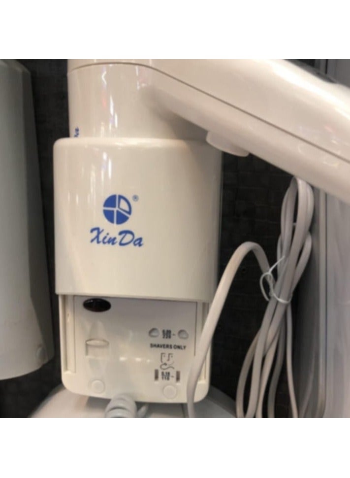 XINDA Hair Dryer RCY-120 18A Customized Printed Hotel Bathroom Wall Mounted Electrical Hair Dryer - Image 2