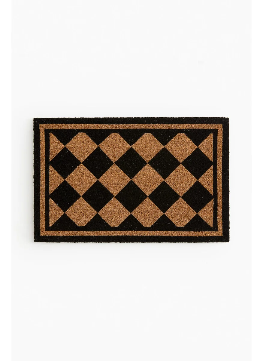 H&M Patterned Coconut Fibre Doormat