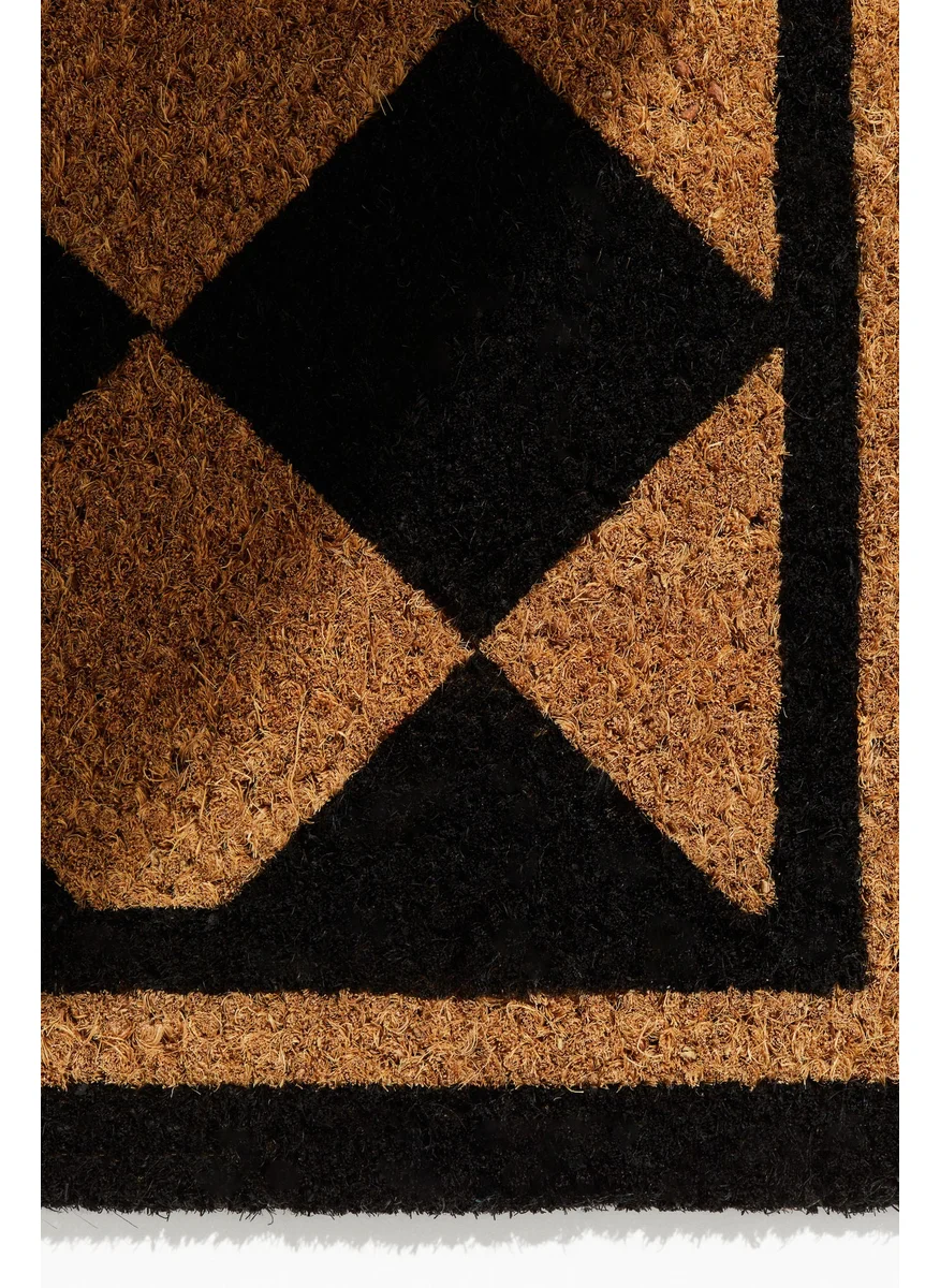 اتش اند ام Patterned Coconut Fibre Doormat