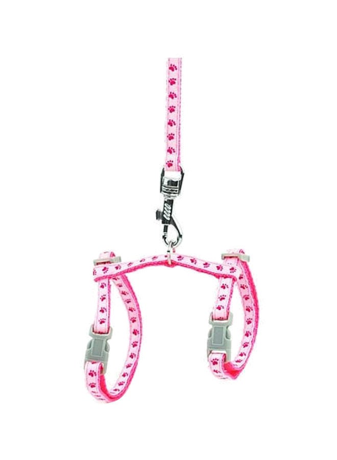 NIBEMINENT Adjustable Pet Harness Belt Pink 18.5 x 27.5centimeter
