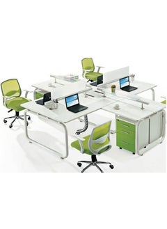 Wozlo Under Desk Cable Collector - Dinosaur Spine Cable Duct - White  - Image 2
