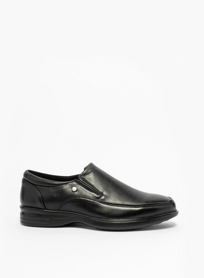 LBL by Shoexpress Solid Slip-On Loafers - Image 1