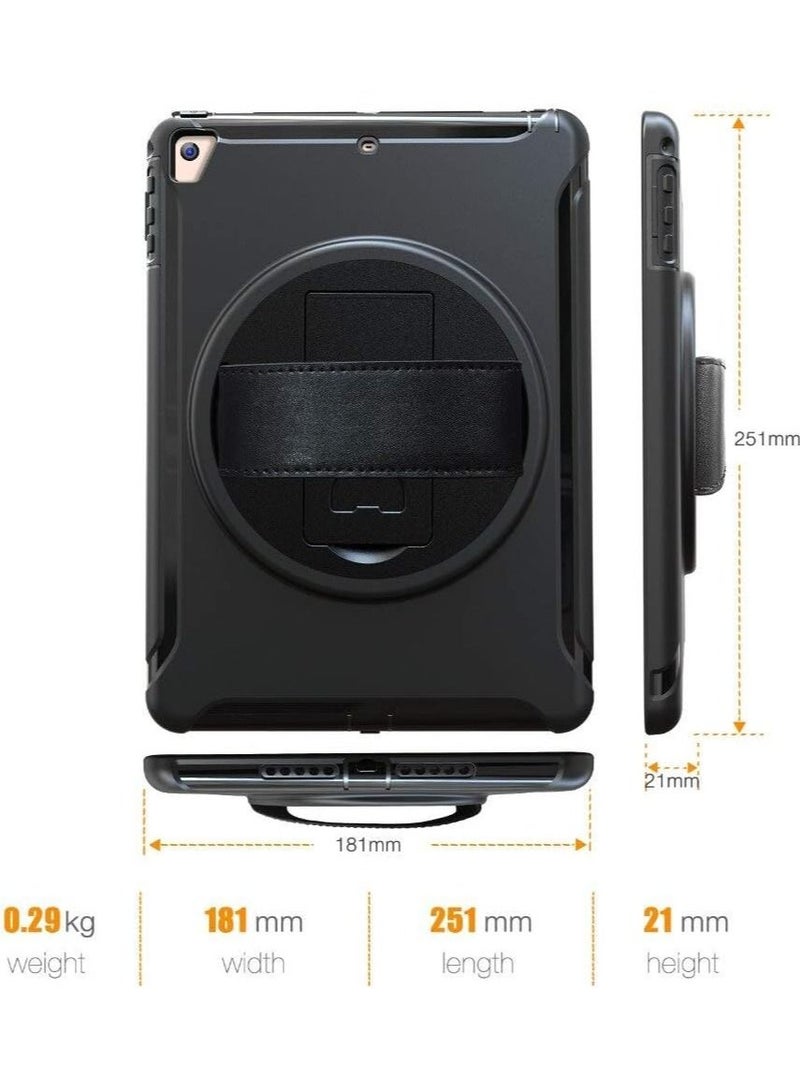 Rugged Case for Apple iPad 9.7 inch A1822 A1823 2017 iPad, Shockproof, Impact Resistant Cover, iPad Rugged Case with kickstand, Full Body Protective Cover for kids - Image 2