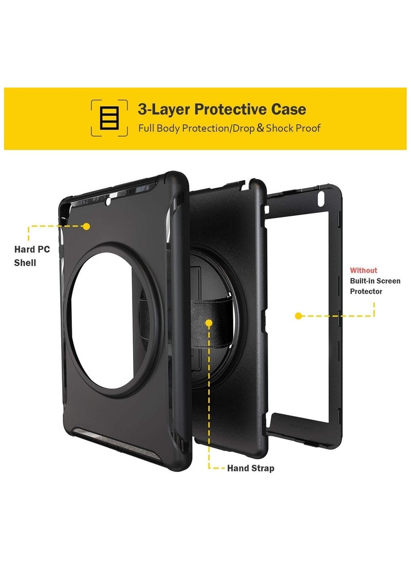 Rugged Case for Apple iPad 9.7 inch A1822 A1823 2017 iPad, Shockproof, Impact Resistant Cover, iPad Rugged Case with kickstand, Full Body Protective Cover for kids - Image 5