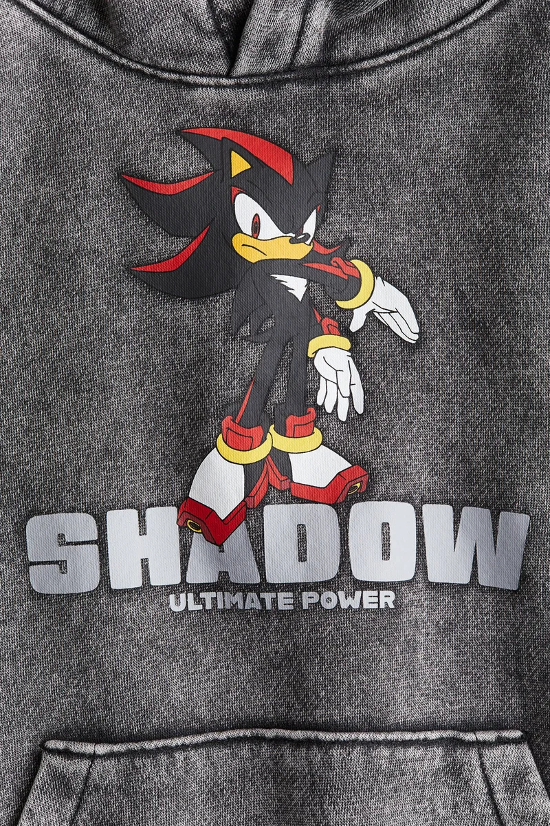 H&M Print-motif hoodie