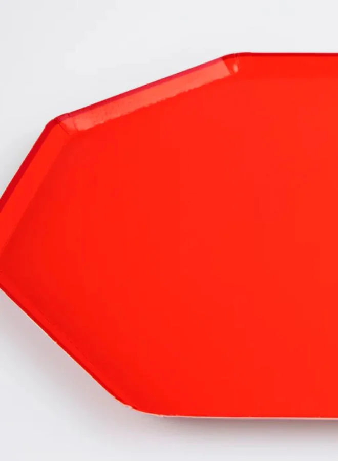 Meri Meri Tomato Red Dinner Plates