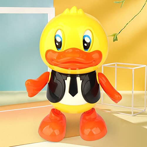 VGRASSP Duck Gentleman Toy for Kids with Flashing Lights and Musical Sounds, Helps Hand Eye Coordination - Hand and Feet Dance and Moving Eyes Real Dancing Action for Child - Image 5
