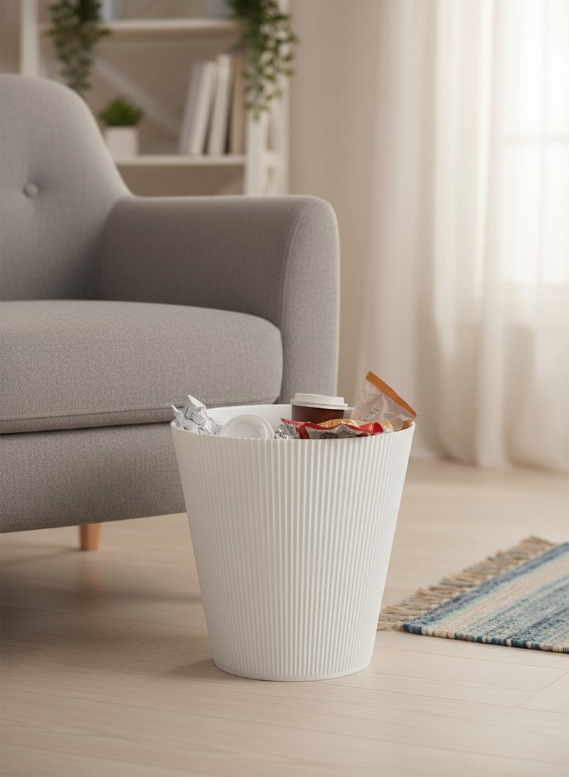 كونسيبت هوم سلة مهملات  أبيض 10 لتر - Image 3