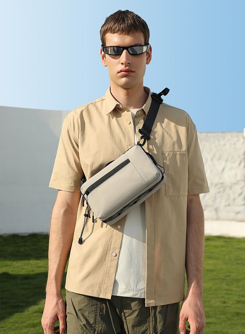 Generic Men's crossbody bag, multifunctional chest bag, men's and women's fashionable shoulder bag  - Image 3