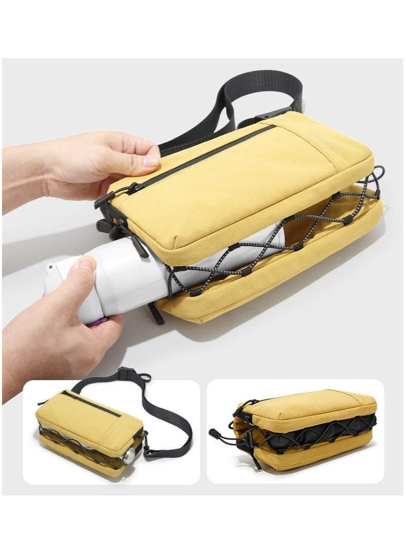 Generic Men's crossbody bag, multifunctional chest bag, men's and women's fashionable shoulder bag  - Image 4