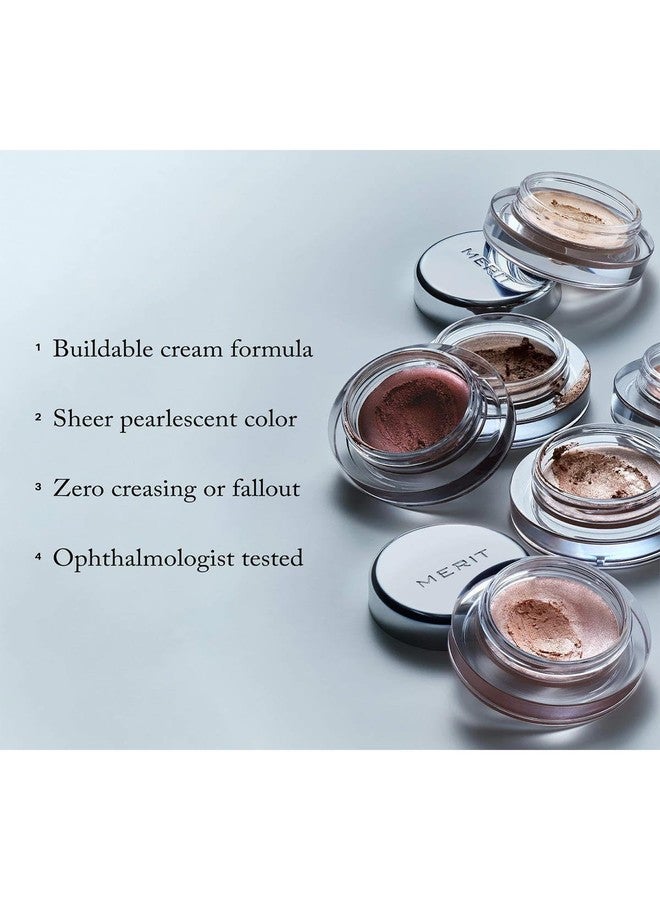 Merit Solo Shadow Cream Eyeshadow – Surrealism: Buildable Gold Cream Eyeshadow with Long-Wear Finish - Image 3